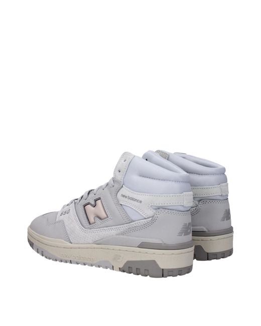 New Balance Gray High Shoe 650 for men