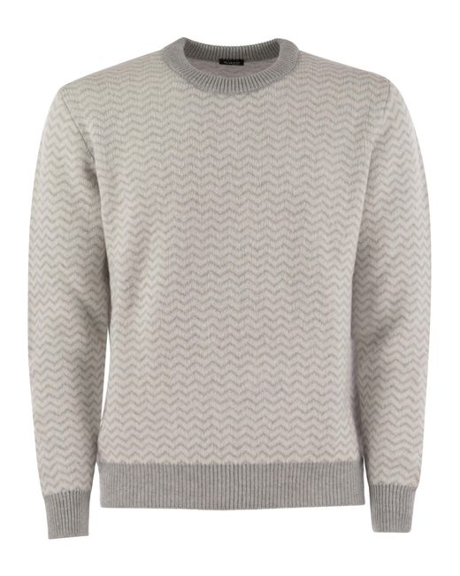 Kiton Gray Magic Cashmere Choker