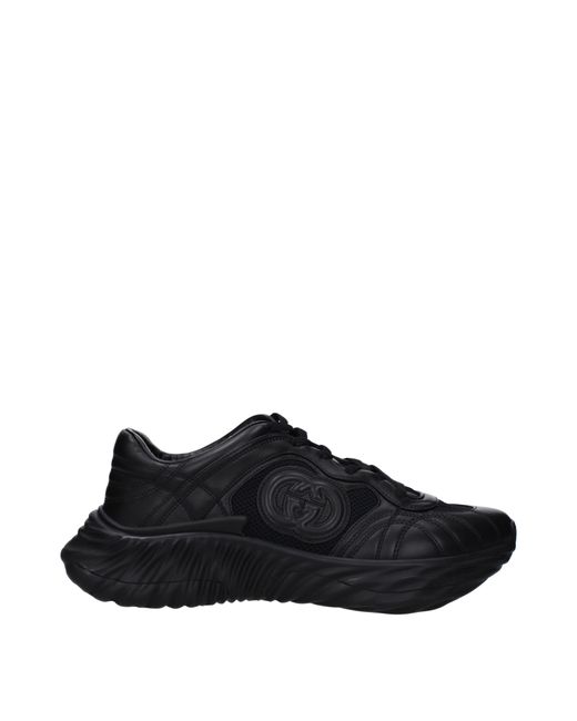 Gucci Black 'Ripple' Sneakers for men