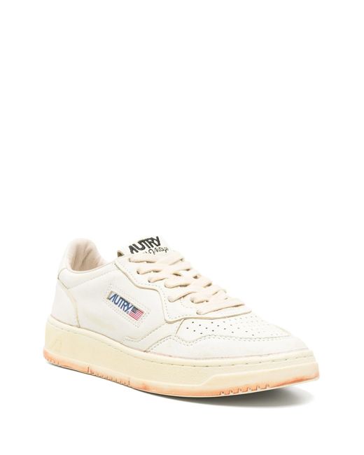 Autry White Super Vintage Sneakers