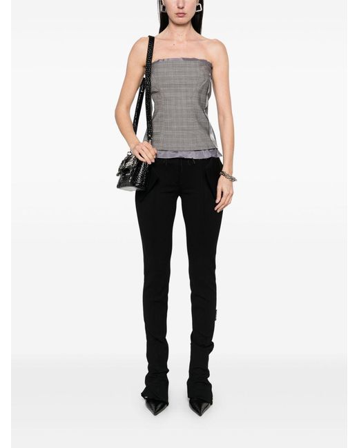 OTTOLINGER Gray Wool Blend Corset