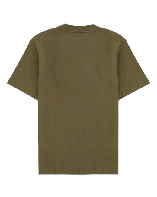 HUGO Green T Shirt Con Logo