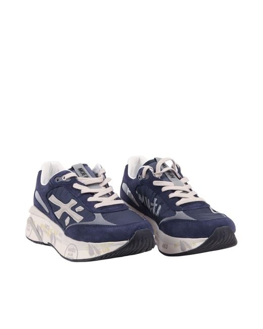 Premiata Blue Sneakers Moerun