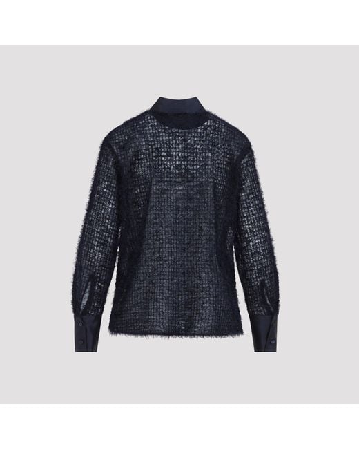 Peserico Blue Fil Coupe Shirt