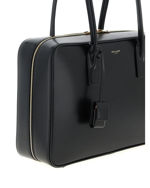 Saint Laurent Black "Sac De Jour In Box" Umhängetasche