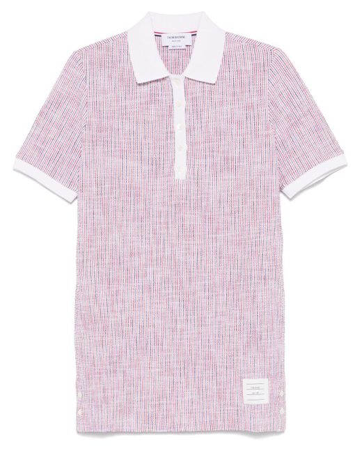 Thom Browne Pink Minikleid Aus Tweed