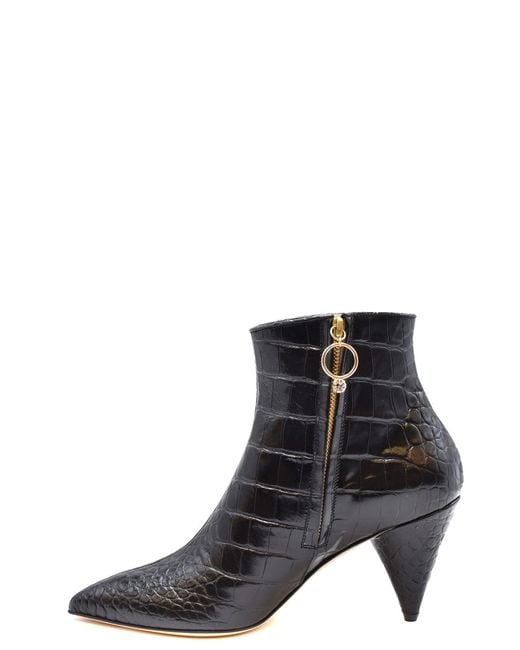 Polly Plume Black Booties