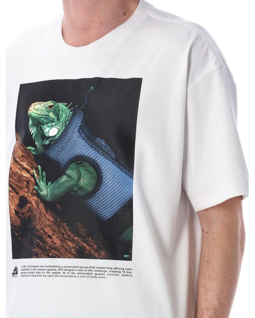 Nike T Shirts En Polos Wit in het White voor heren