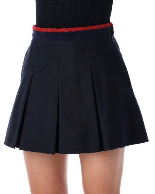 Moncler Rokken Blauw in het Black