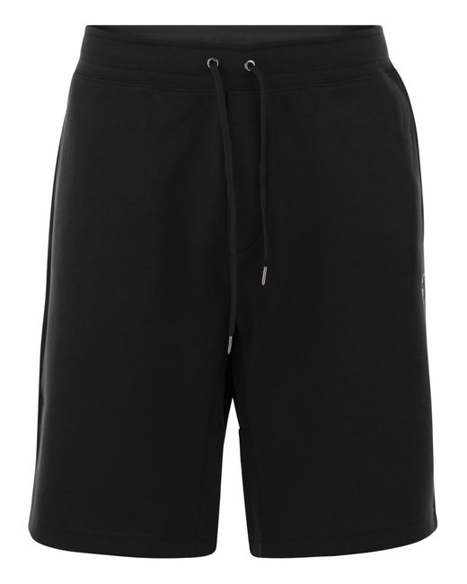 Polo Ralph Lauren Double Knit Shorts in het Black