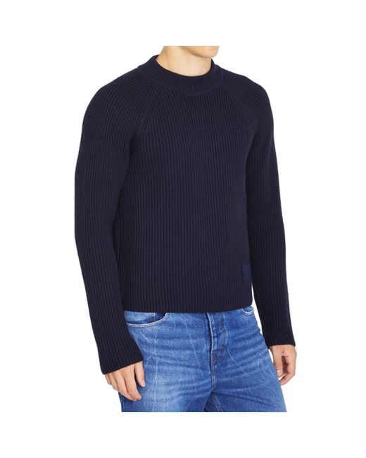 Crewneck Sweater AMI de hombre de color Blue