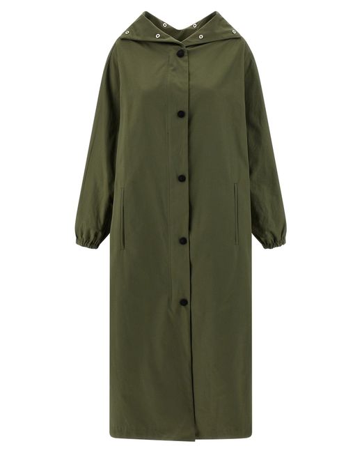 Le twins Green Incisa Coats And Trench Coats