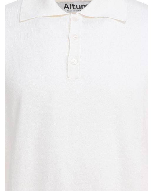 Altum Poloshirts in het White voor heren