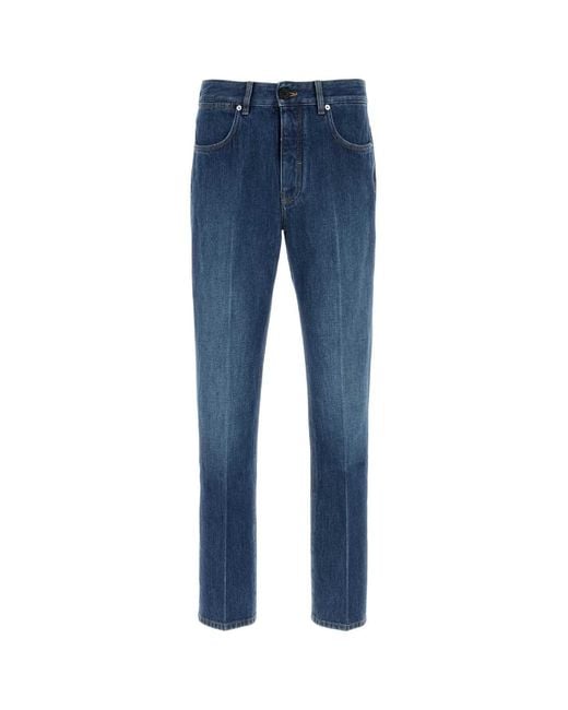 Givenchy Blue Straight Fit Jeans for men
