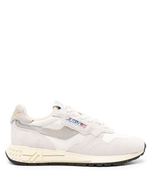 Autry White Reelwind Low Sneakers