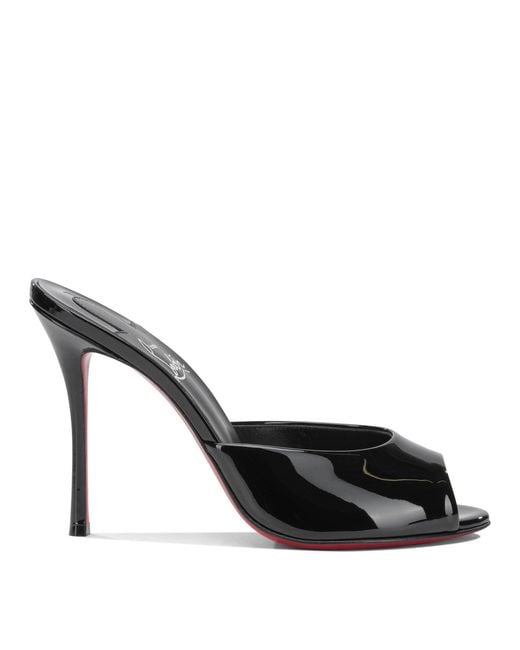 Christian Louboutin Black Heeled Shoes
