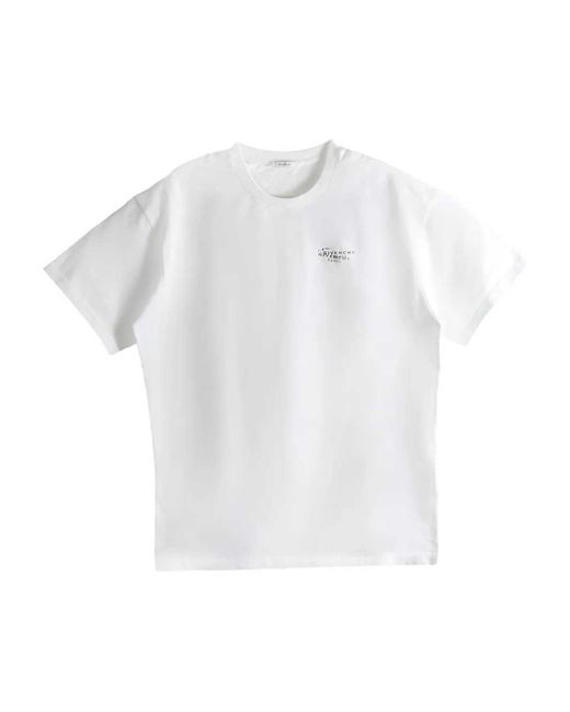Camiseta Estampada De Givenchy de color White