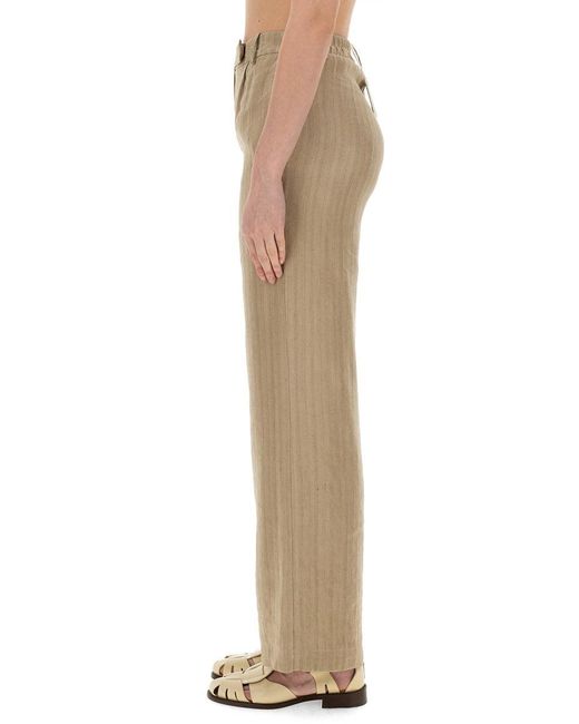 Alysi Natural Linen Pants
