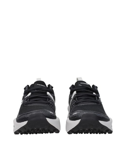 New Balance Black Sneakers Fresh Foam X Hierro V8 Donna Tessuto Nero/Grigio