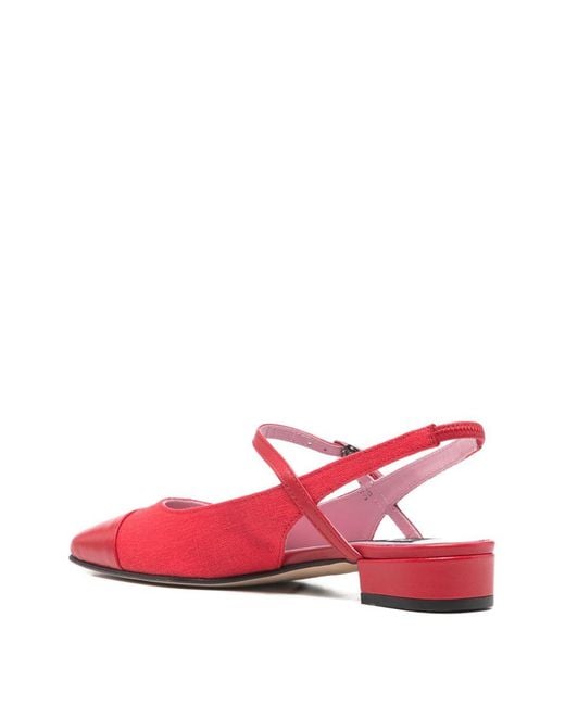 CAREL PARIS Pink Oceano Slingback Ballets