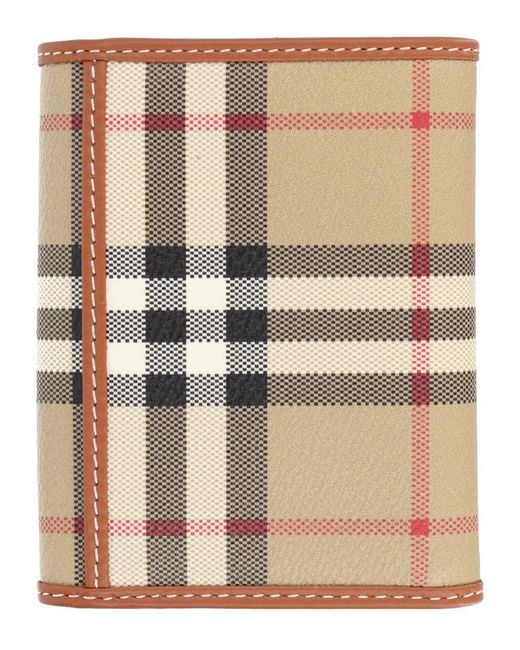 Burberry Natural Trendy Mini Wallet For