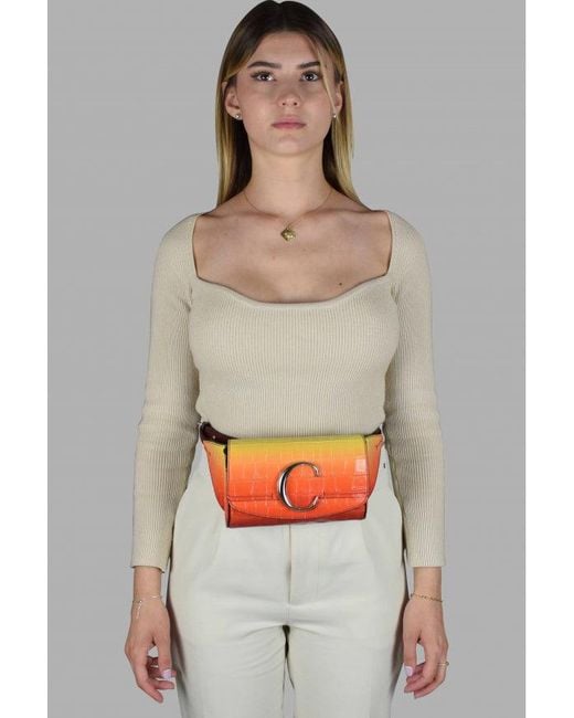 Chloé Orange C Belt Bag
