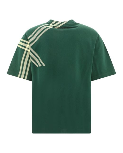 Burberry Check Sleeve Cotton T -Shirt in Green für Herren