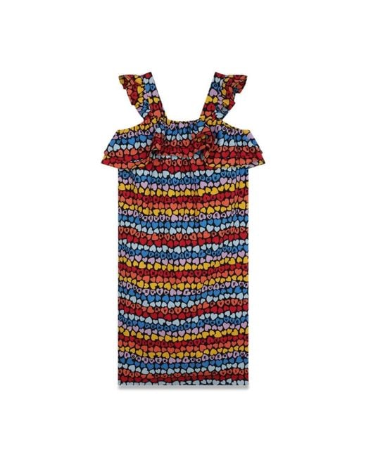 Sonia Rykiel Red Vestido A Fantasia