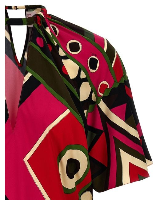 Emilio Pucci 'vivara' Top in het Red