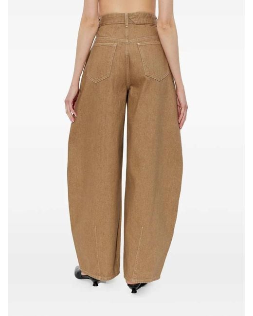 Jacquemus White Wide-Leg Jeans