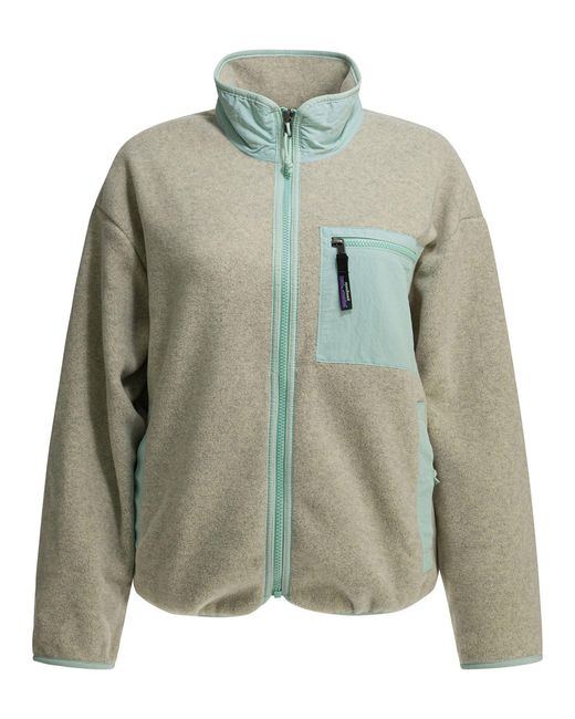 Patagonia Green W Jackets And Coats Grey