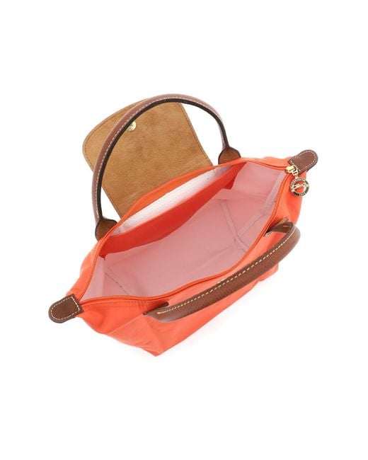 Longchamp Orange Le Pliage Original S Handtasche