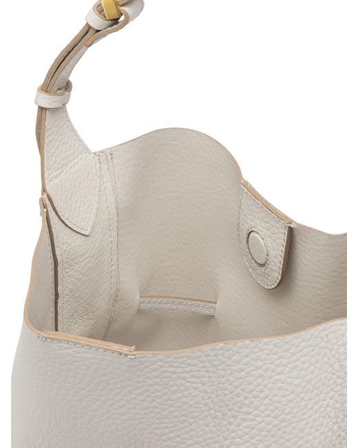 Gianni Chiarini White Shoulder Bags