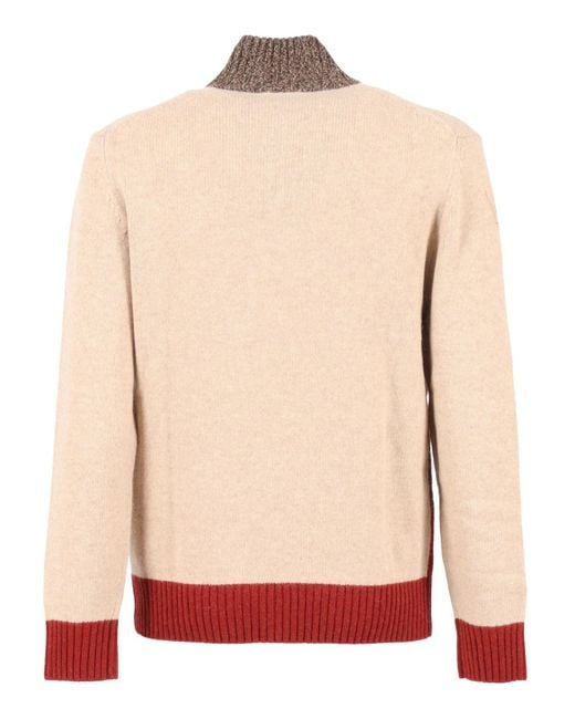 Ballantyne Pink T Neck Pullover Button