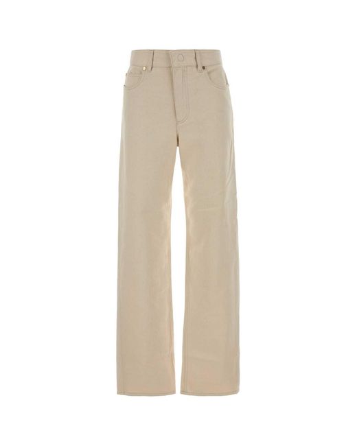 Fendi Natural Sand Denim Jeans