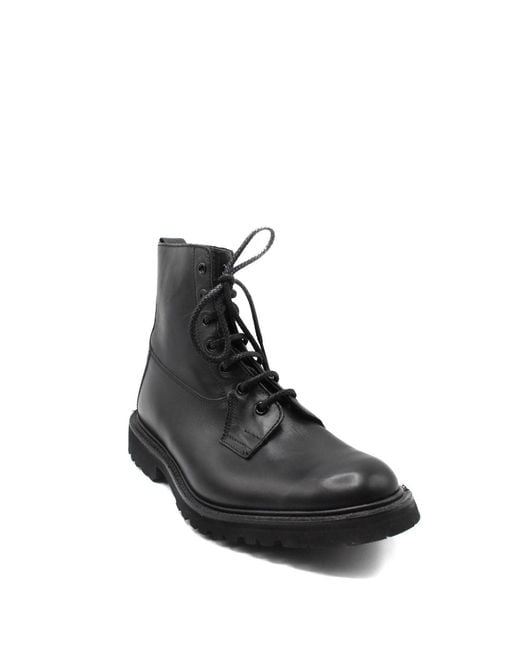 Tricker's Black Stiefelette Schwarz