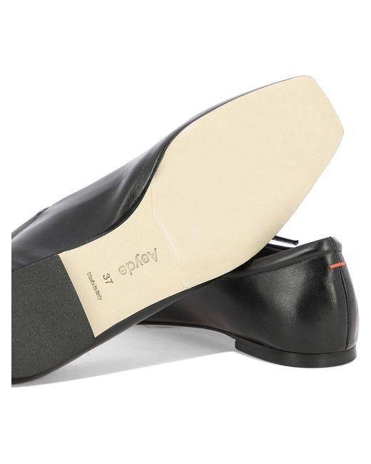 Aeyde Black Flats