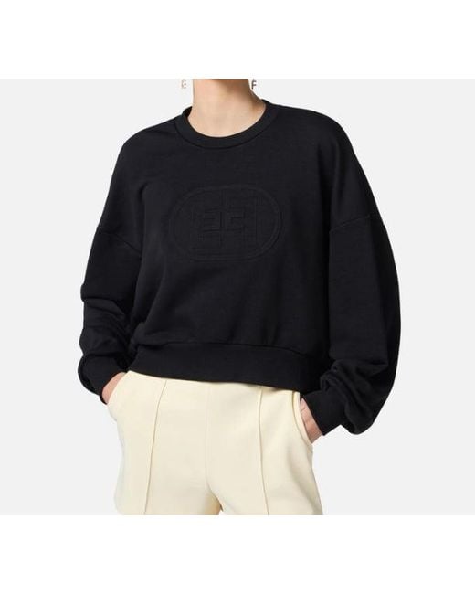 Elisabetta Franchi Black Sweatshirts