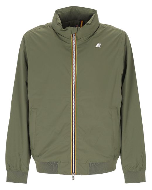 K-Way Amaury Stretch Green Lichen Jacket