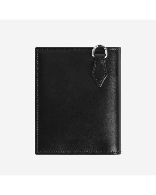 Montblanc Black Wallet Meisterstück Compact Leather for men