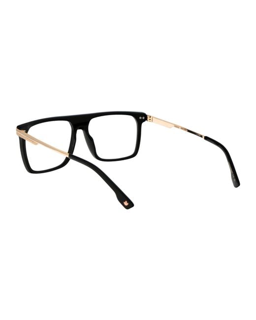 DSquared² Black Blk B Metal Glasses for men