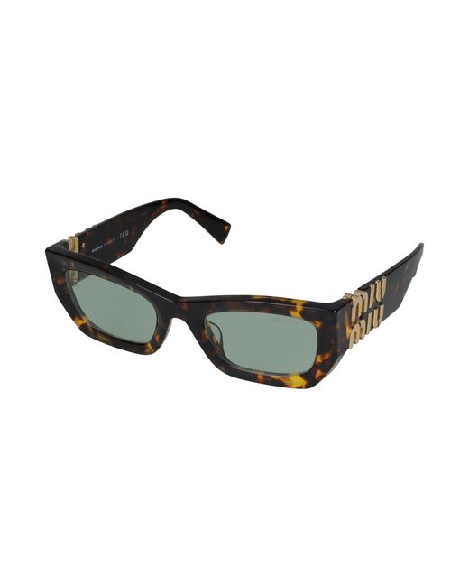 Miu Miu Green 0Mu 09Ws Sunglasses