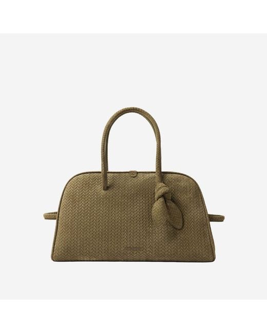 Jacquemus Green Small Bowling Bag