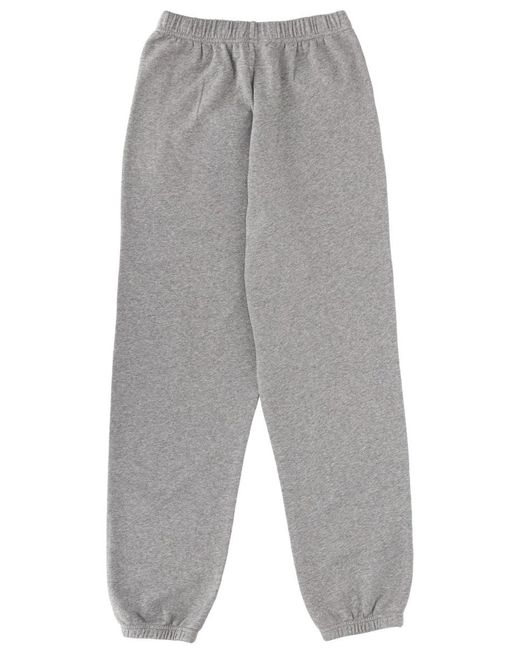 MM6 by Maison Margiela Gray Jogger Pants With Logo