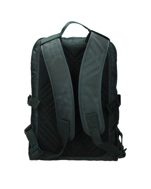 Burberry Green Fabric Backpack for men