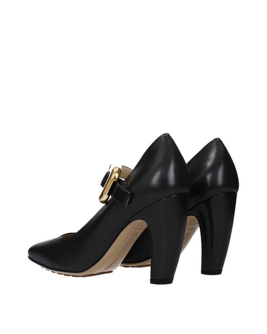 Bottega Veneta Black Décolleté Donna Pelle Nero
