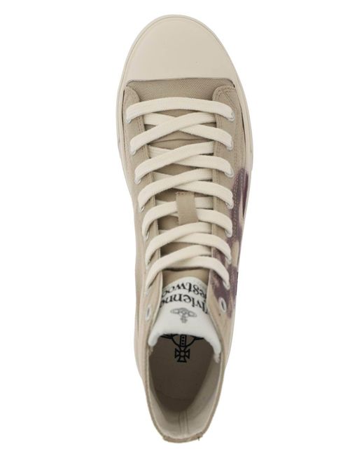 Vivienne Westwood Plimsoll High Top Sneakers in het Multicolor