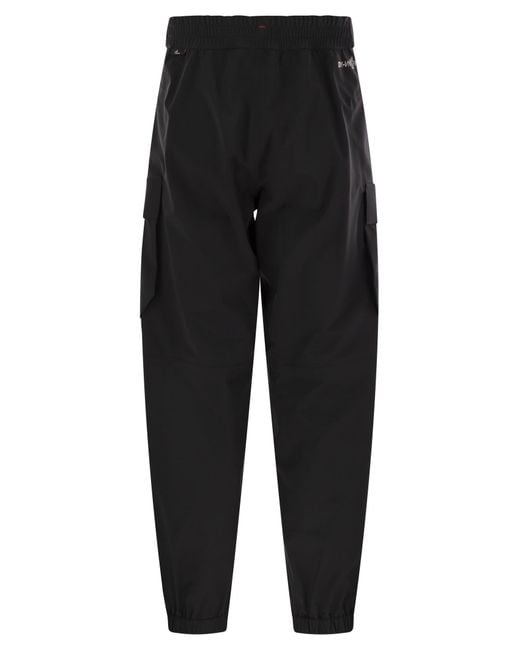 Moncler Black Cargo Pants for men