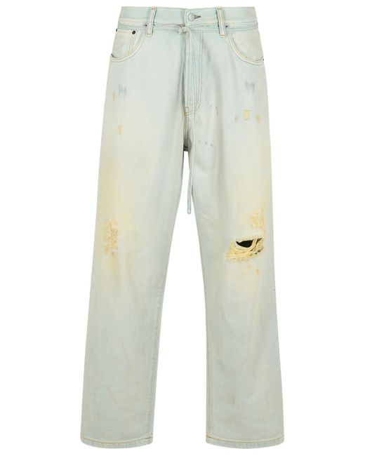 Jeans de algodón azul claro de 'ShoreBreak' Acne de hombre de color Blue