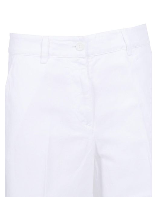 Aspesi White Pants